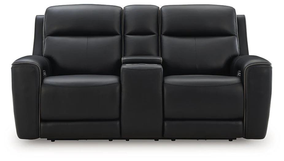 5Z-Comfort Power Reclining Loveseat with Console - Image 12