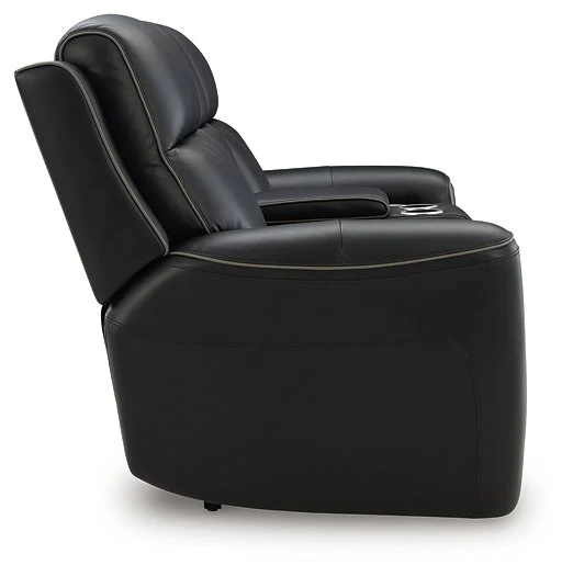 5Z-Comfort Power Reclining Loveseat with Console - Image 18