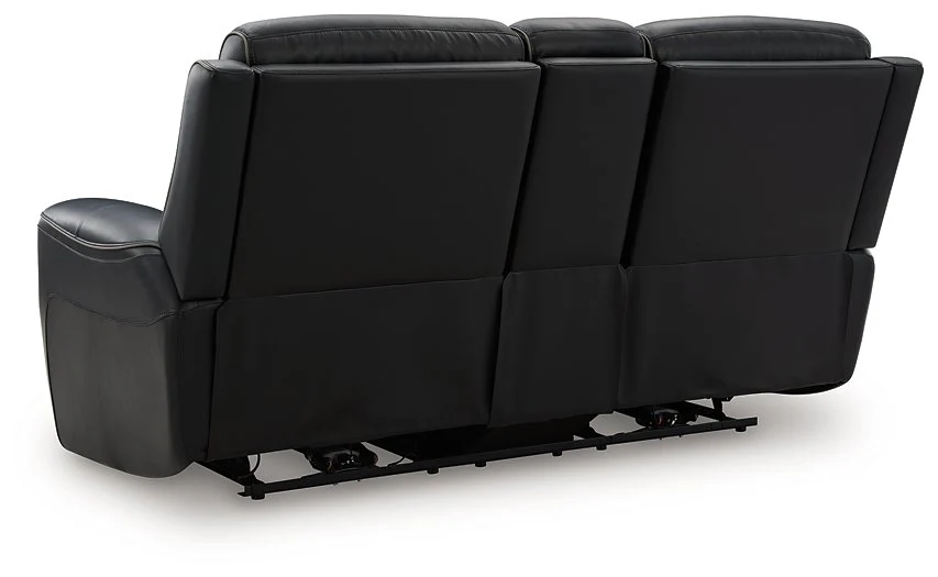 5Z-Comfort Power Reclining Loveseat with Console - Image 19