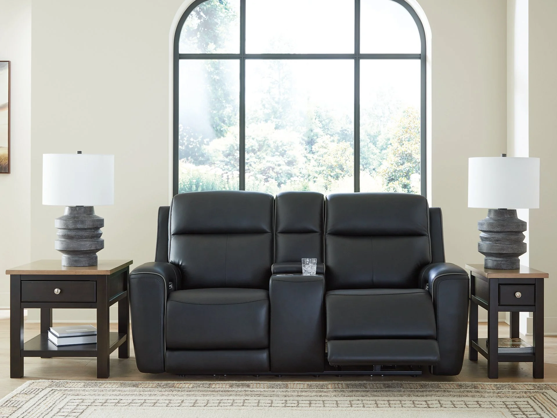 5Z-Comfort Power Reclining Loveseat with Console - Image 20