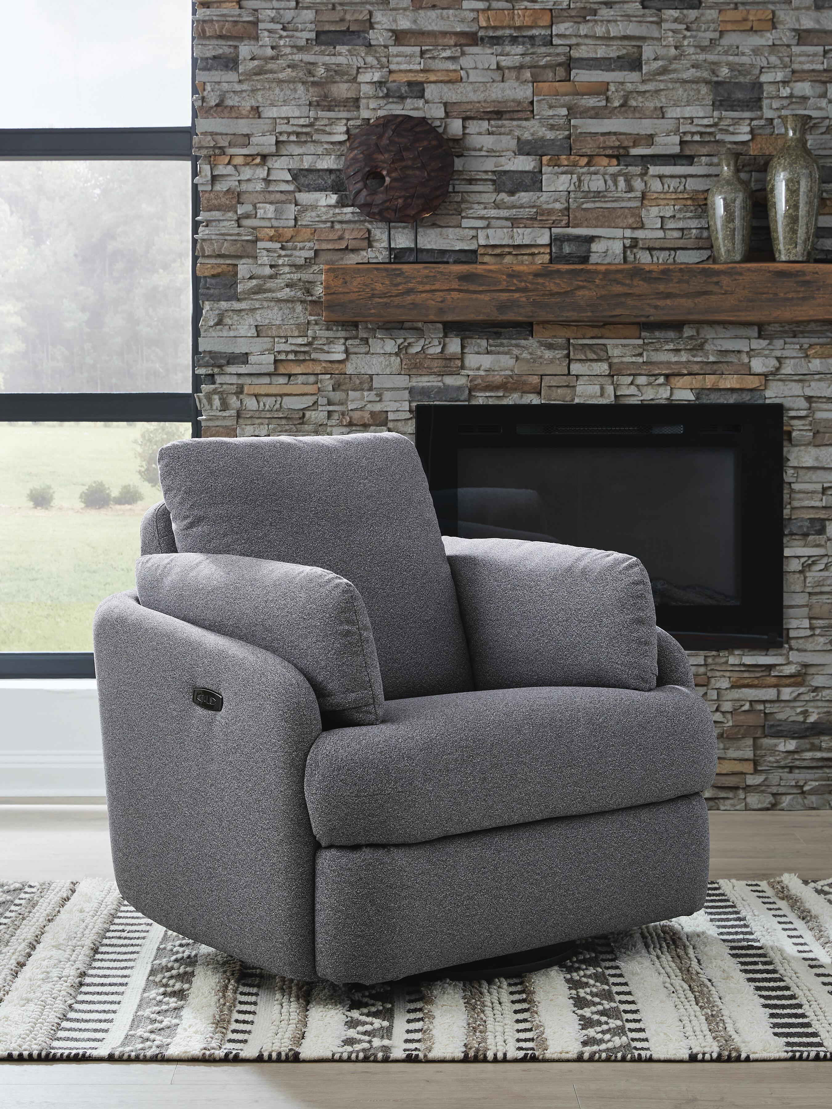Alainmont Next-Gen Nuvella Swivel Power Recliner - Image 13