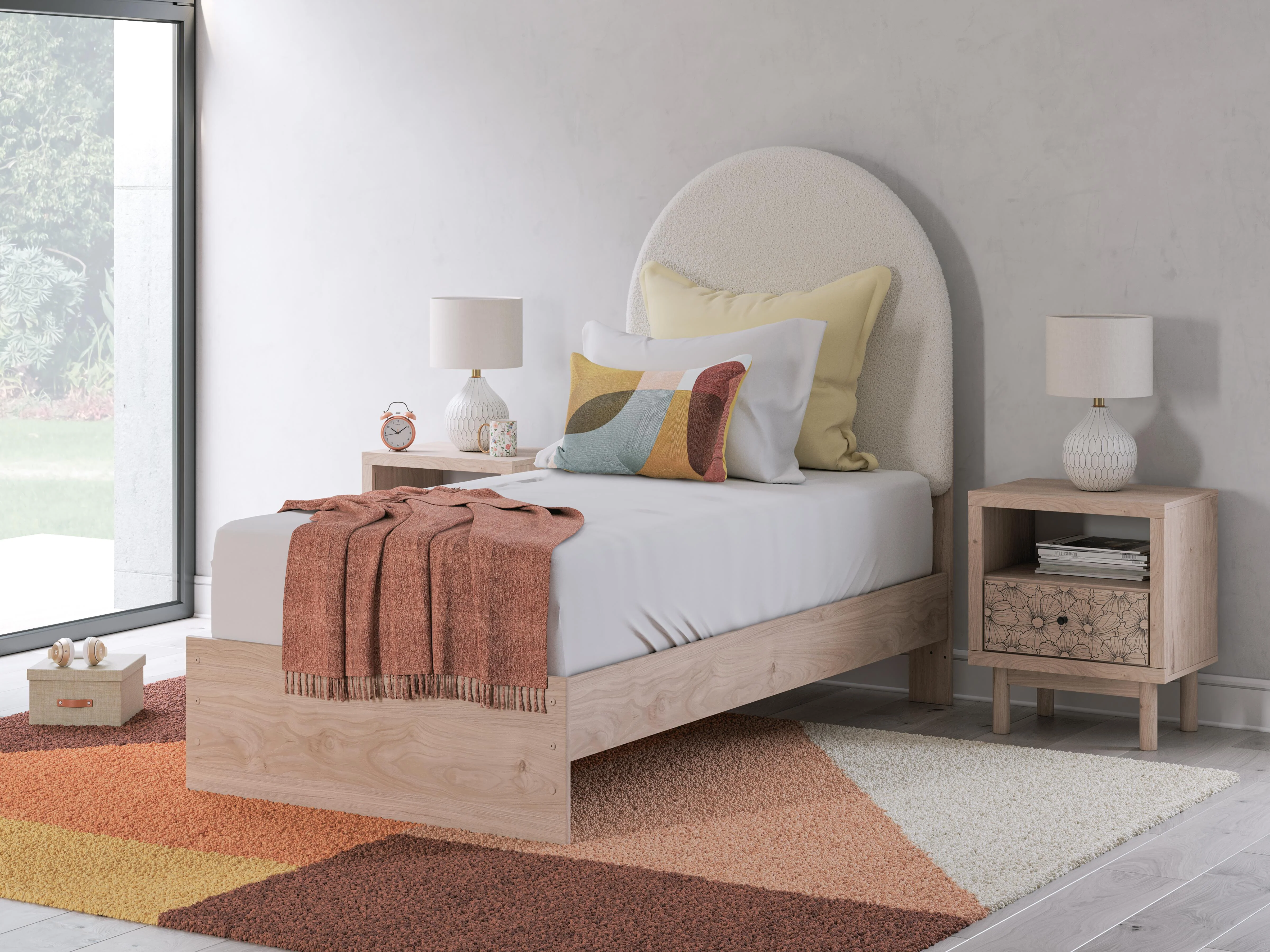 Arloster Upholstered Bed - Image 2