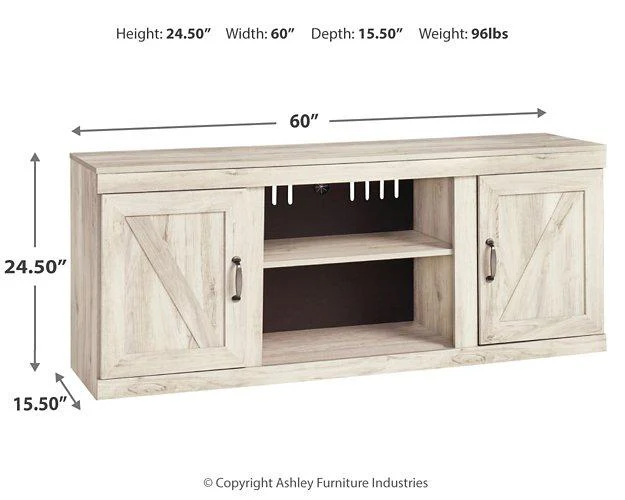 Bellaby 3-Piece Entertainment Center with Electric Fireplace - Image 14
