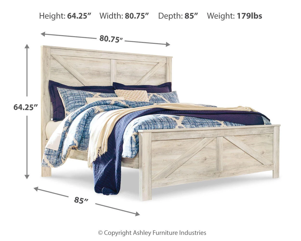 Bellaby Crossbuck Bed - Image 16