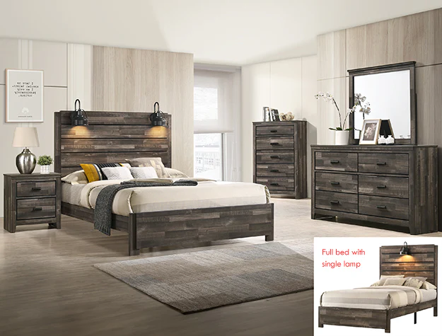 CARTER QUEEN PLATFORM BED IN 1 BOX