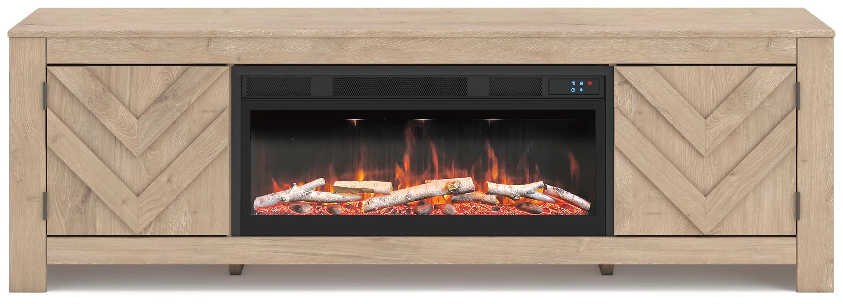 Cayboni 71" TV Stand with Electric Fireplace - Image 56