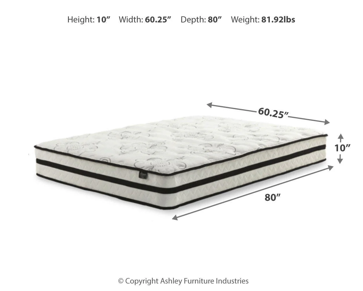Chime 10 Inch Hybrid Mattress in a Box - Image 6