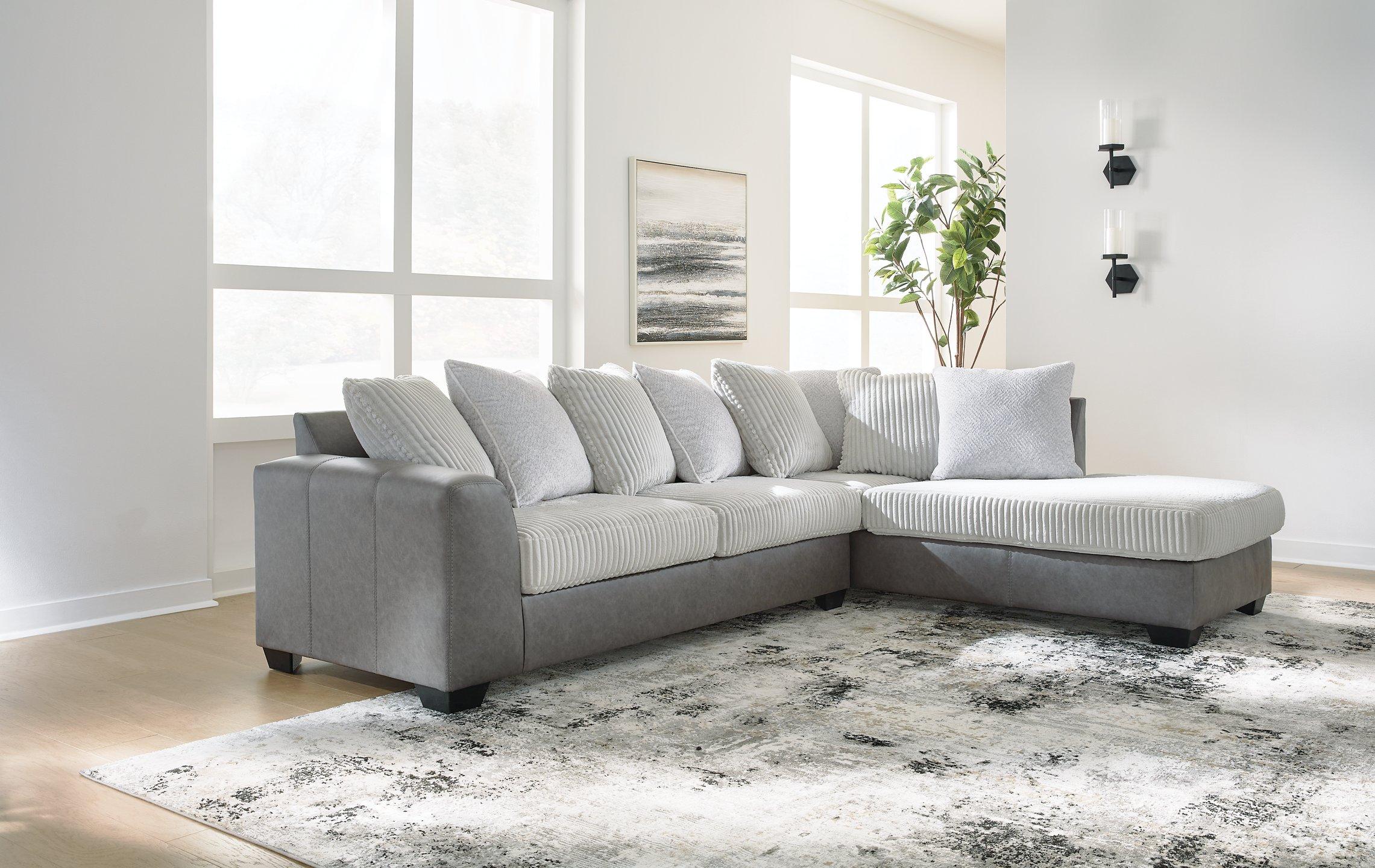 Clairette Court Sectional with Chaise - Image 2