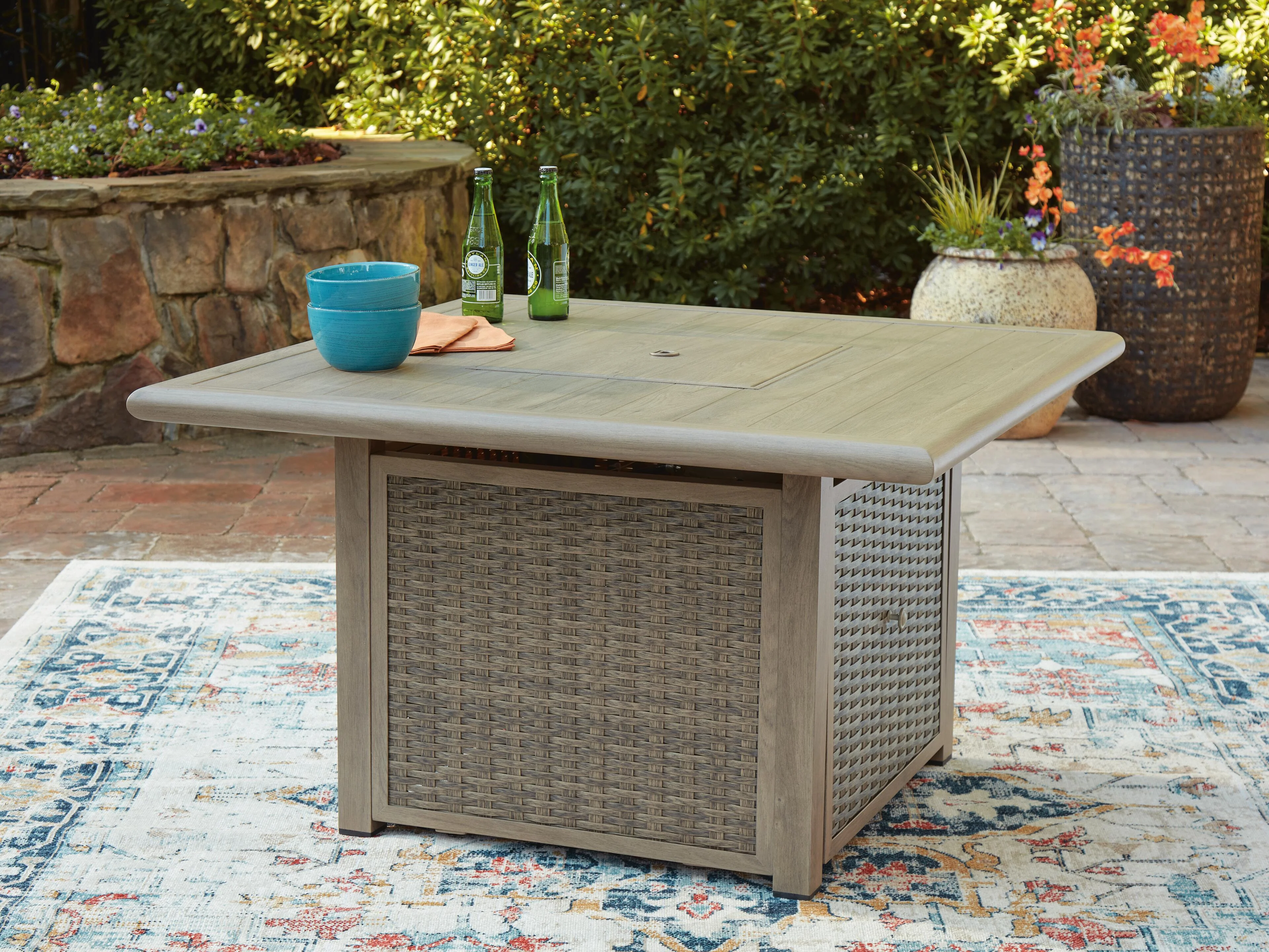 Cliff Trails Fire Pit Table - Image 9