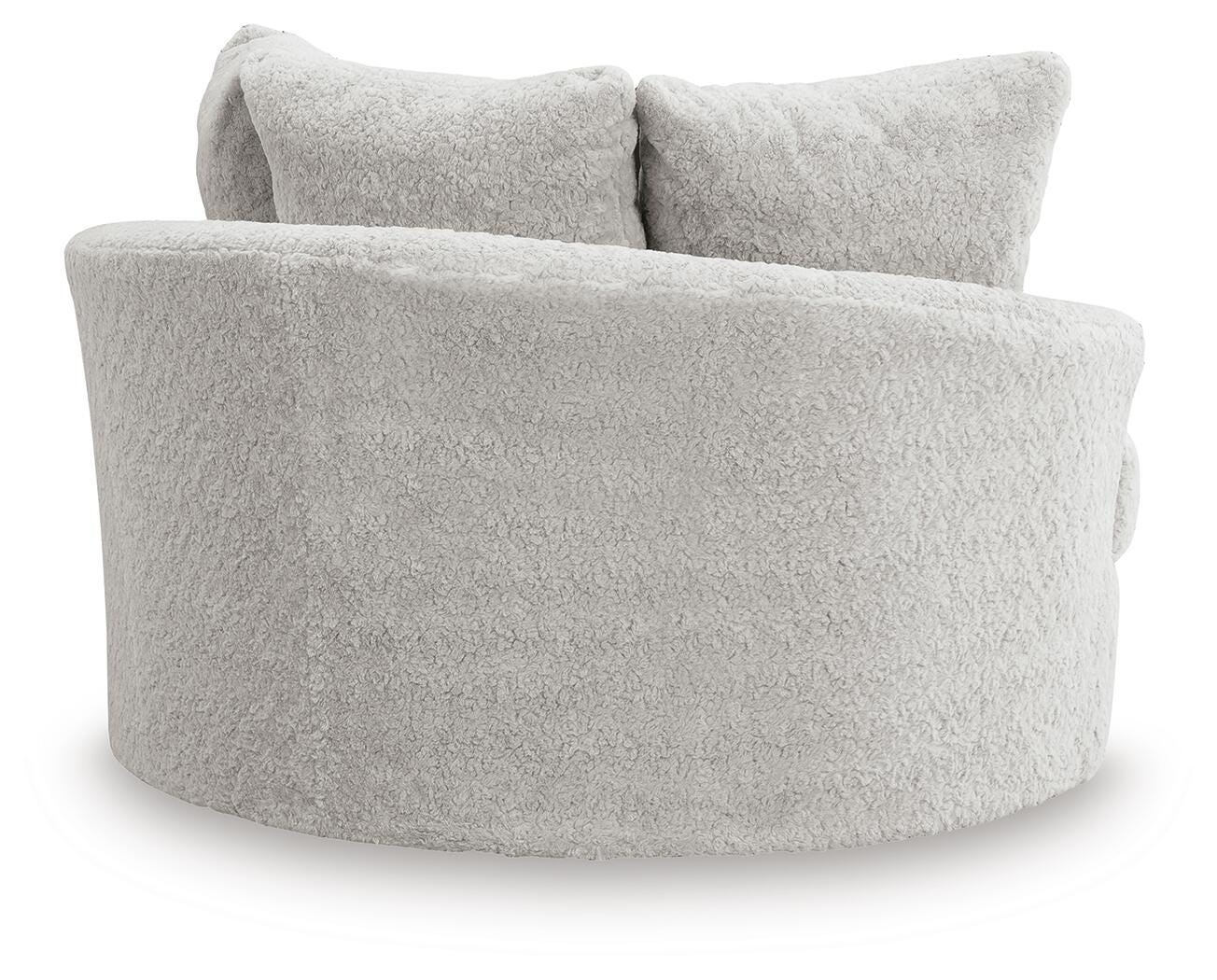 Cuddle Plush Oversized Swivel Accent Chair - Image 6