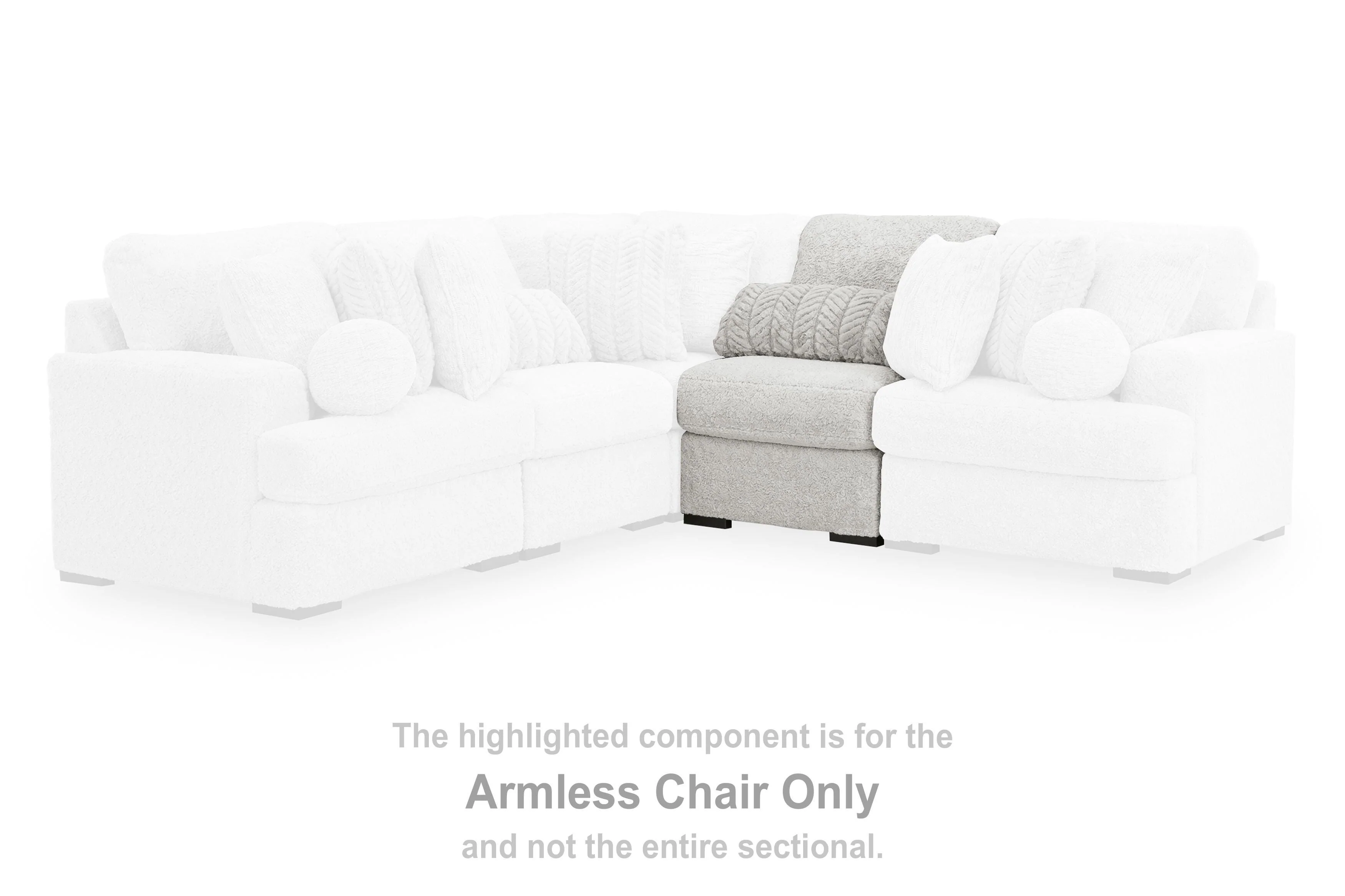 Cuddle Plush Sectional with Chaise - Image 11