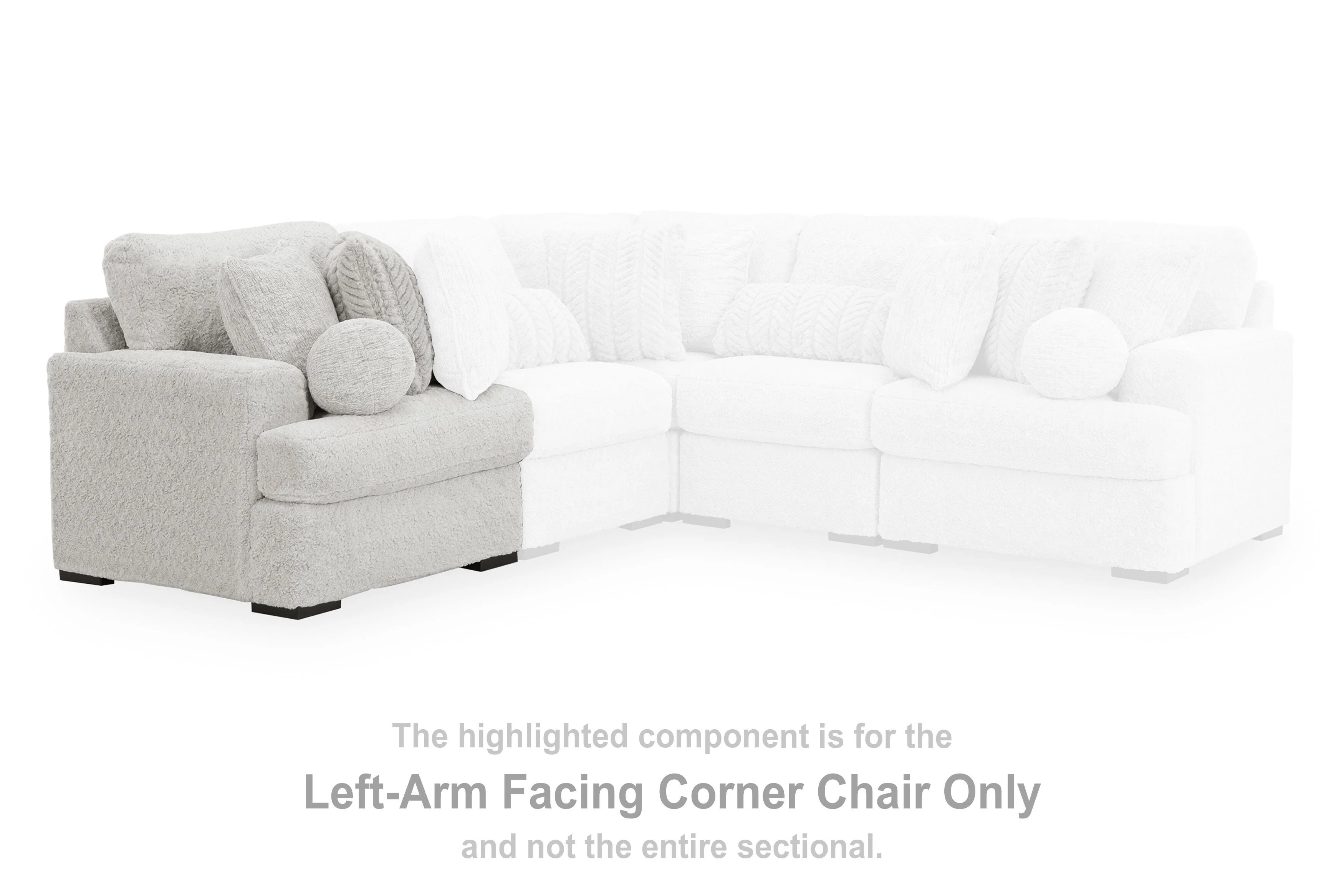 Cuddle Plush Sectional with Chaise - Image 16