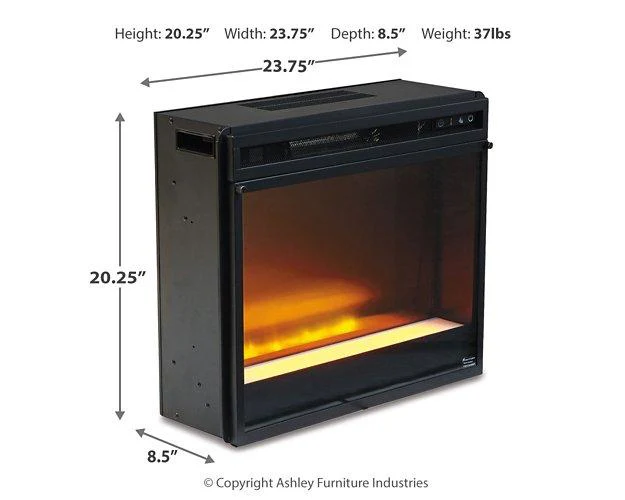 Entertainment Accessories Electric Fireplace Insert - Image 17