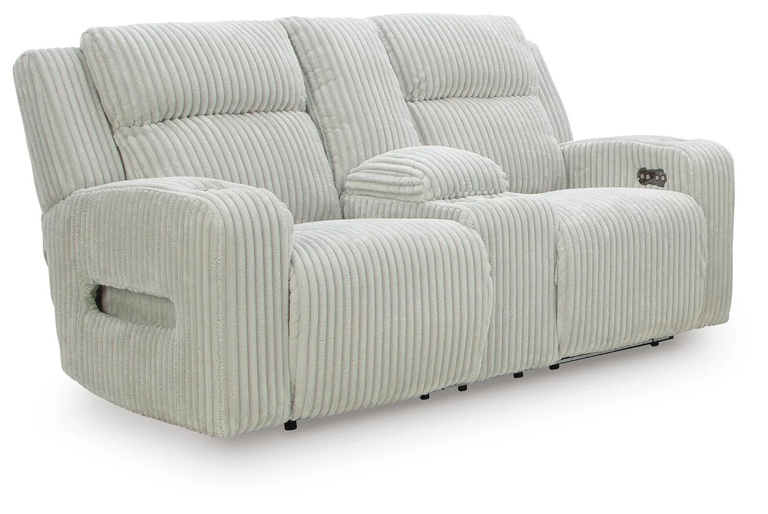 Forest Lake Power Reclining Loveseat with Console - Image 5