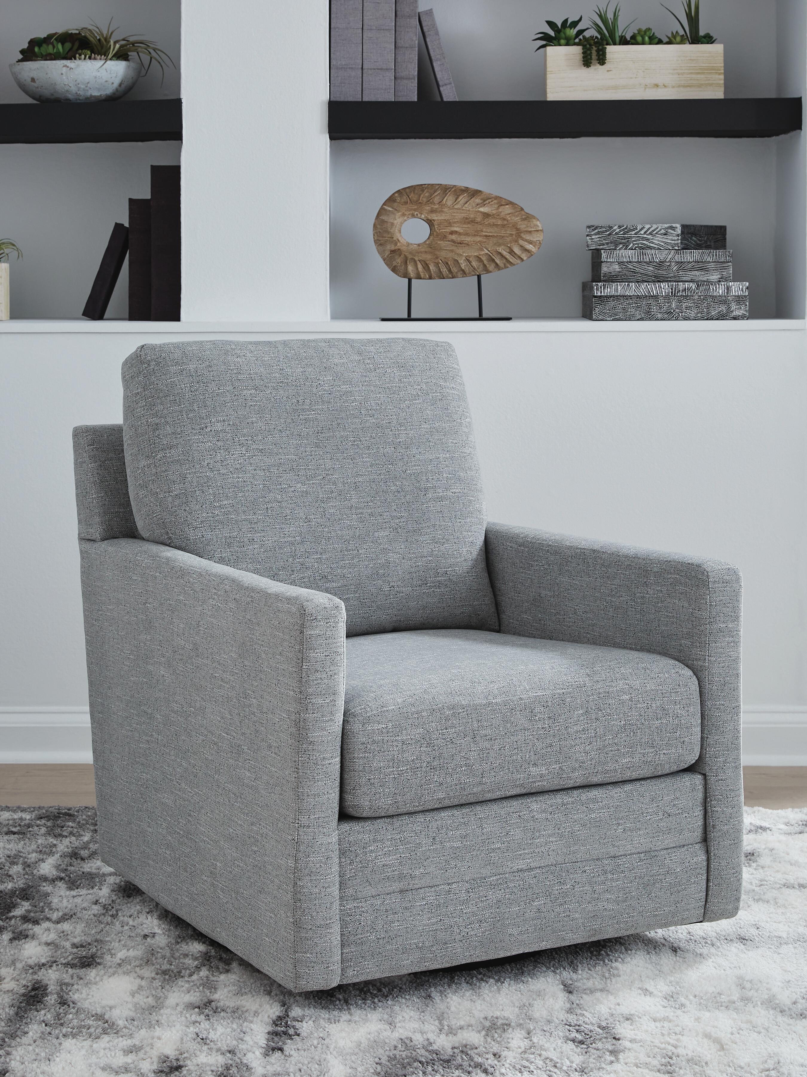 Freybourne Next-Gen Nuvella Swivel Accent Chair - Image 9