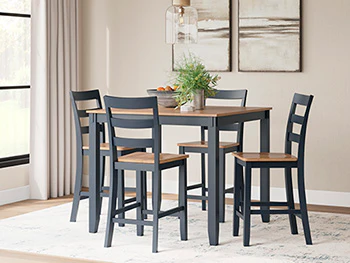 Gesthaven Counter Height Dining Table and 4 Barstools (Set of 5) - Image 11