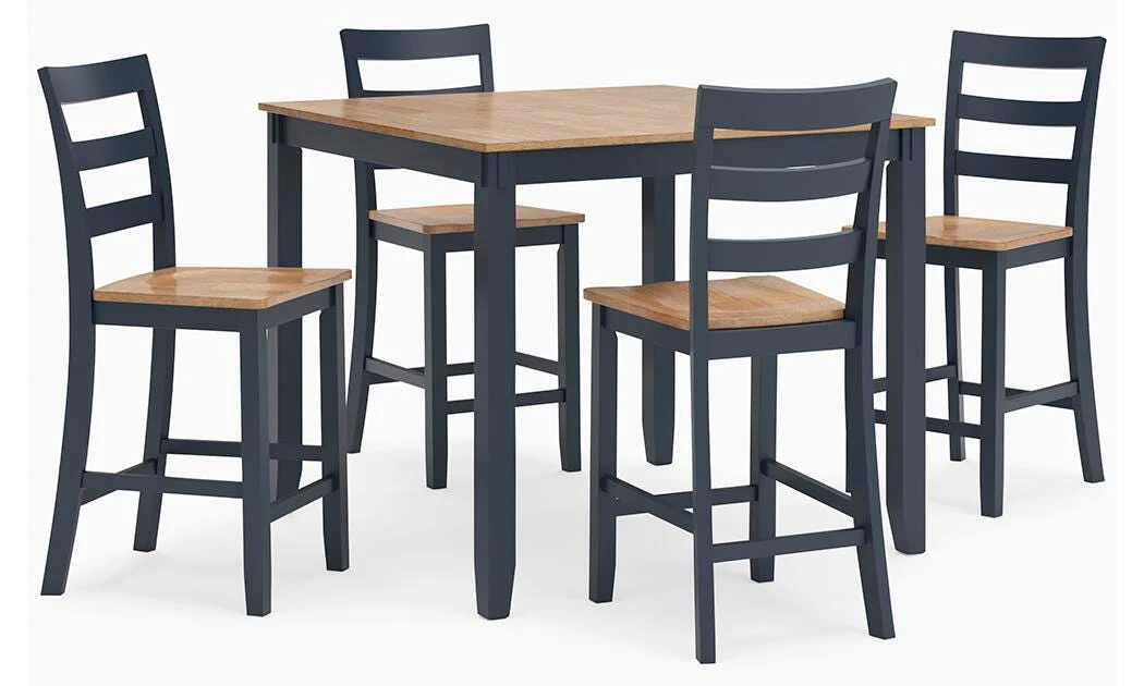 Gesthaven Counter Height Dining Table and 4 Barstools (Set of 5) - Image 9