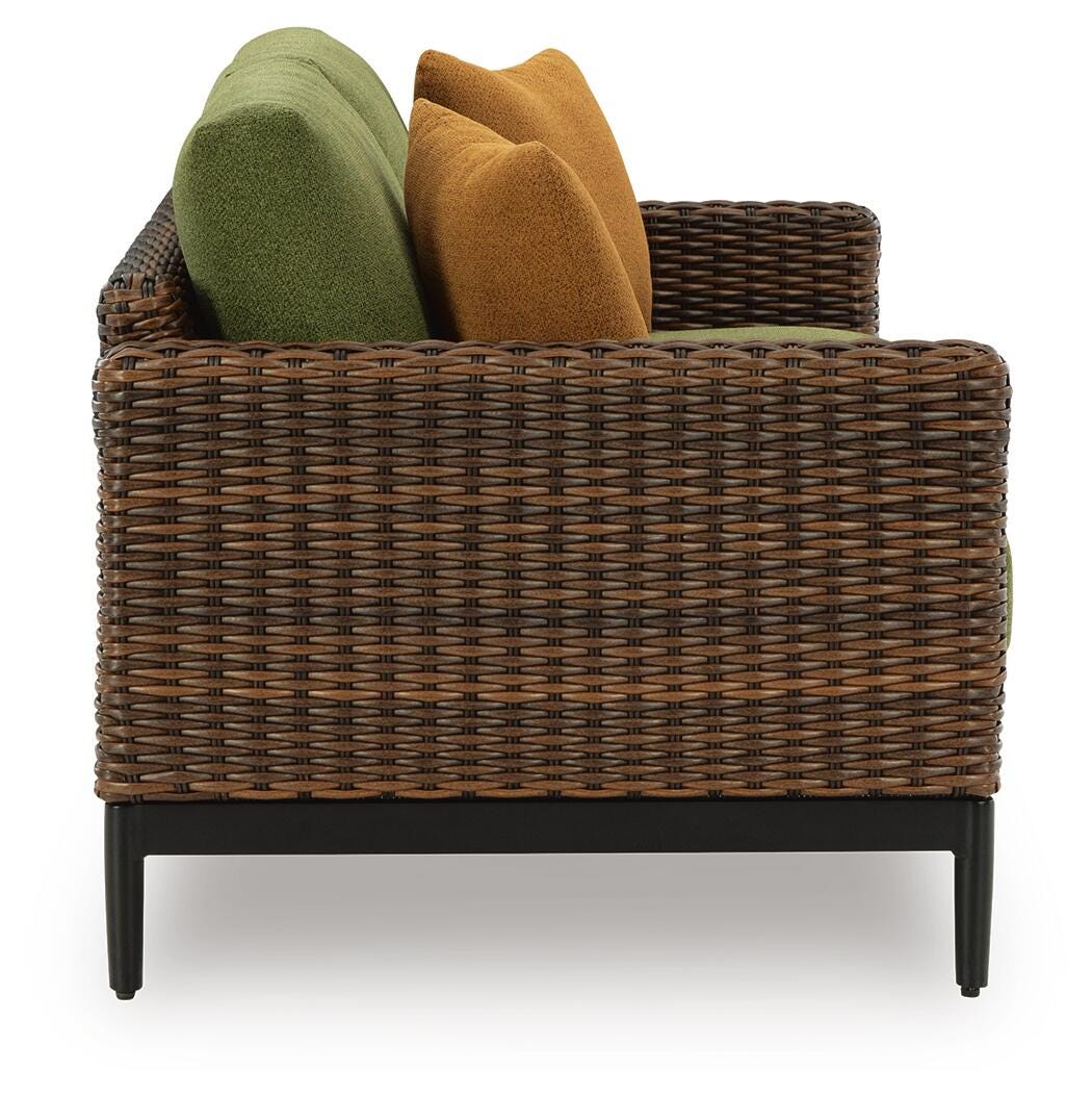 Horizon Hall Outdoor Loveseat with Cushion - Image 6