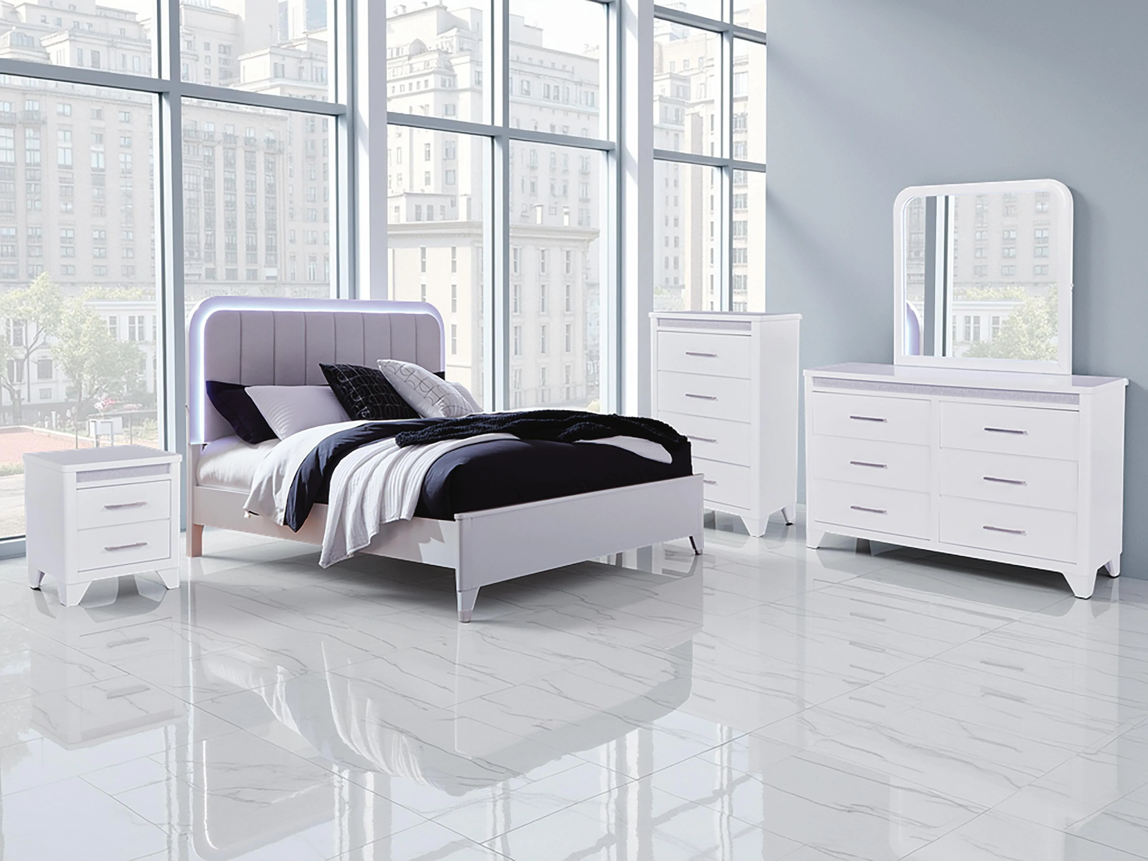 Jarlee Upholstered Bed - Image 2