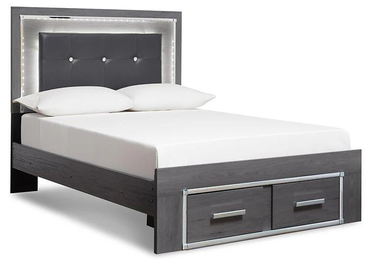 Lodanna Bed with 2 Storage Drawers - Image 29