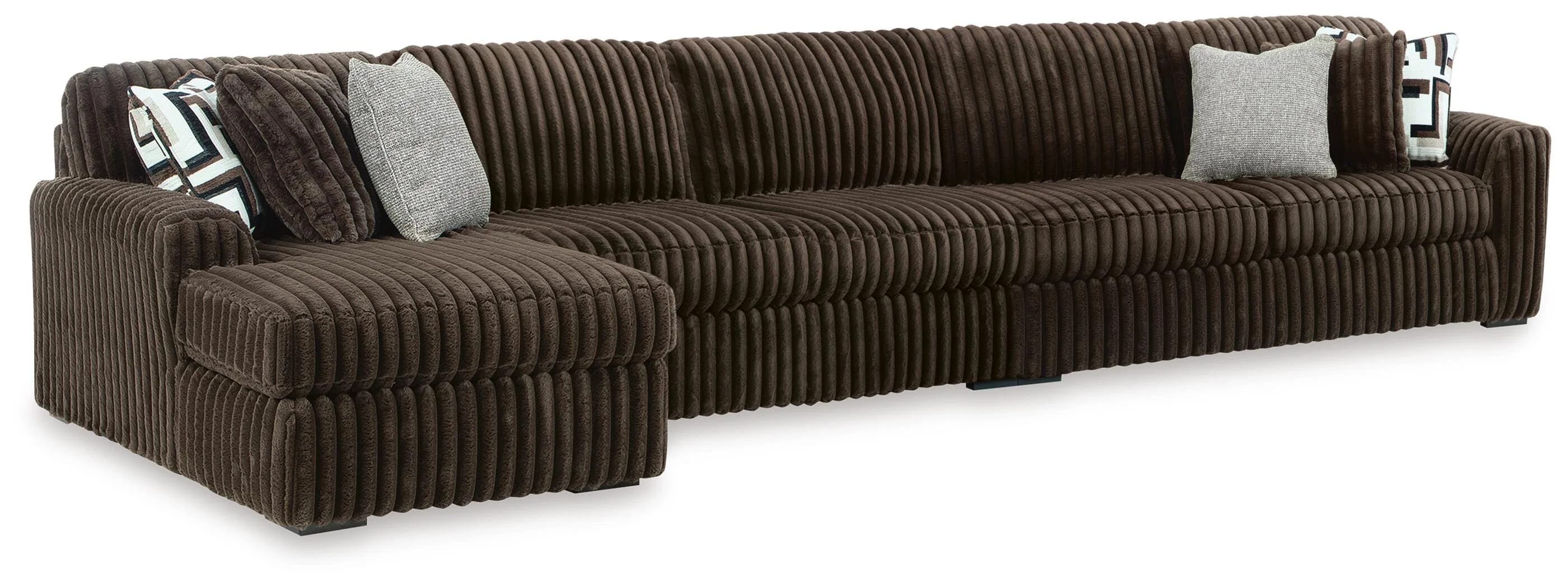 Midnight-Madness Sectional with Chaise - Image 162