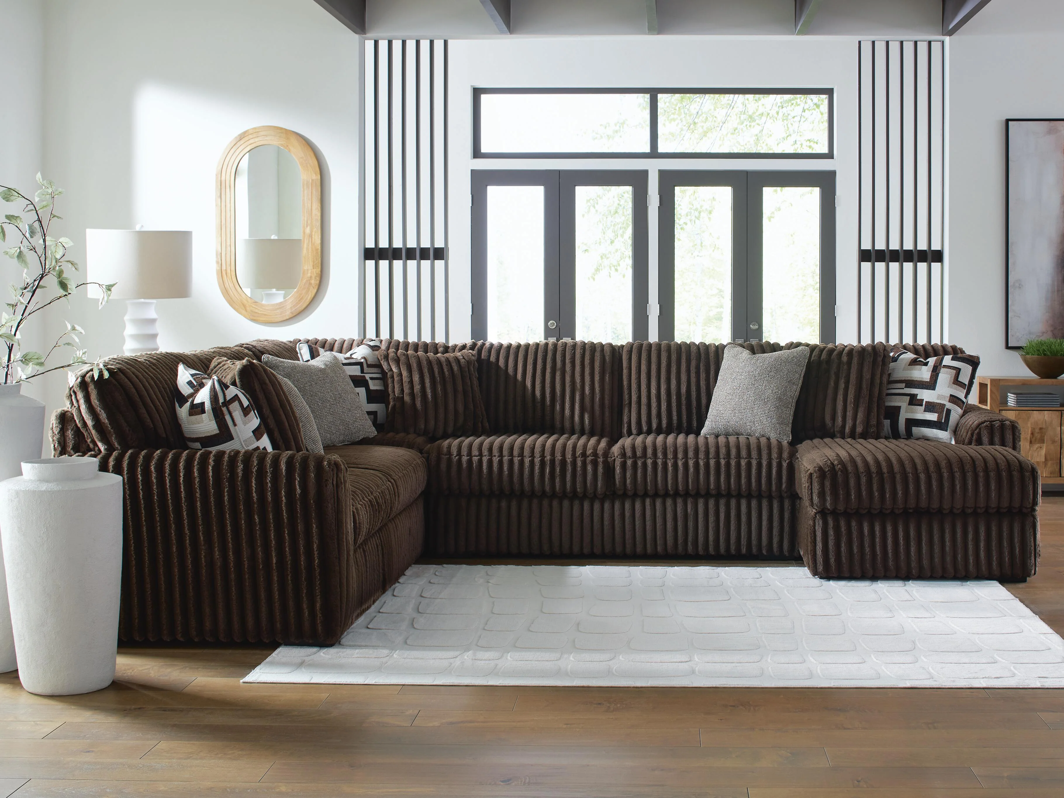 Midnight-Madness Sectional with Chaise - Image 176