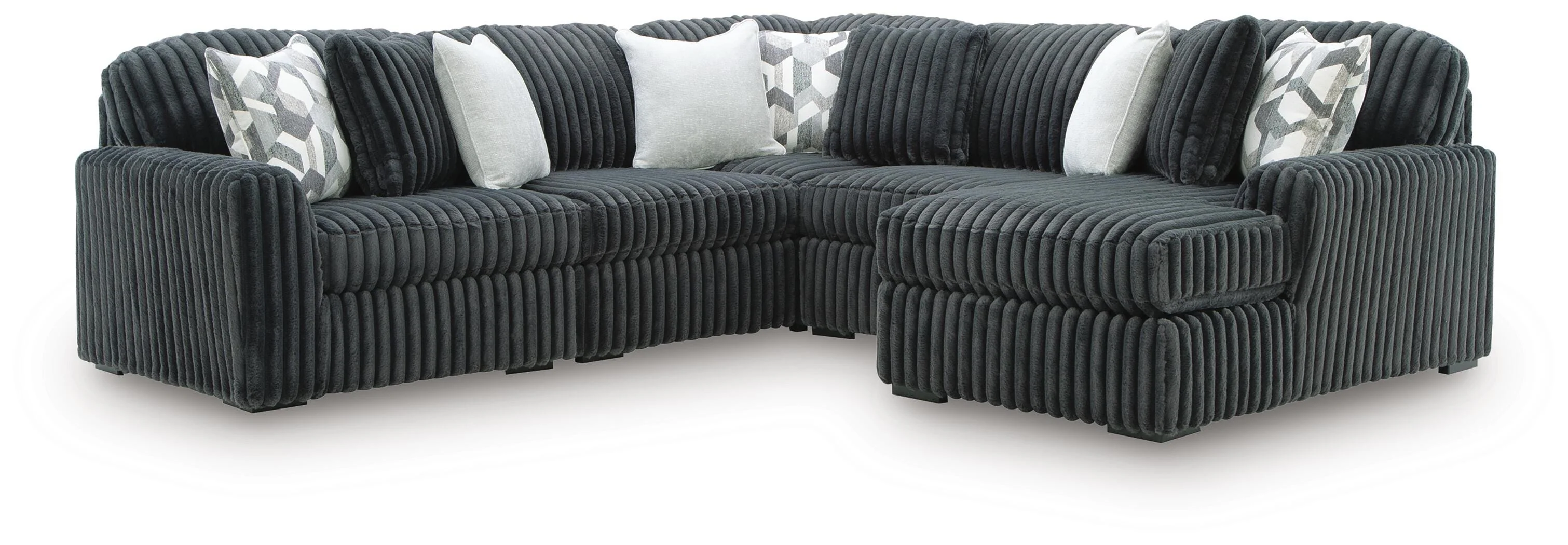 Midnight-Madness Sectional with Chaise - Image 220