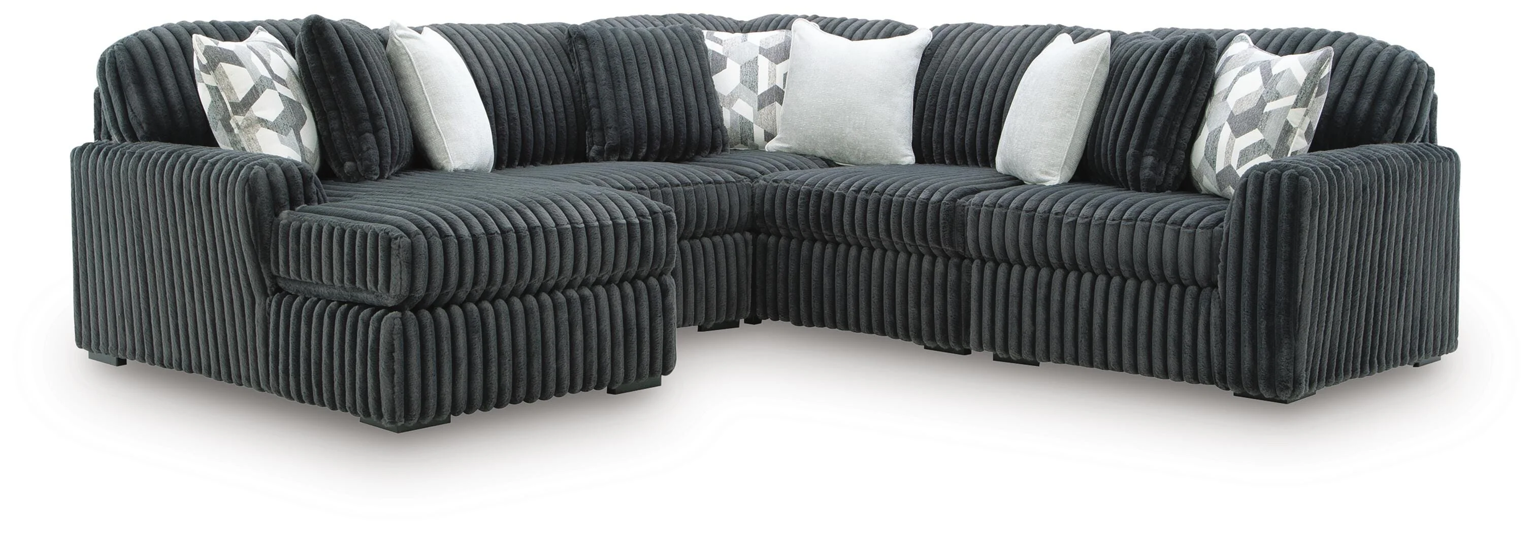 Midnight-Madness Sectional with Chaise - Image 221