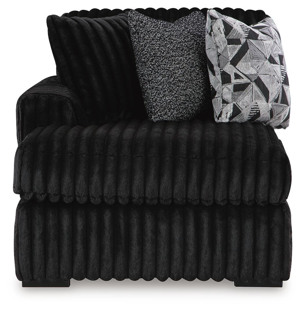 Midnight-Madness Sectional with Chaise - Image 45