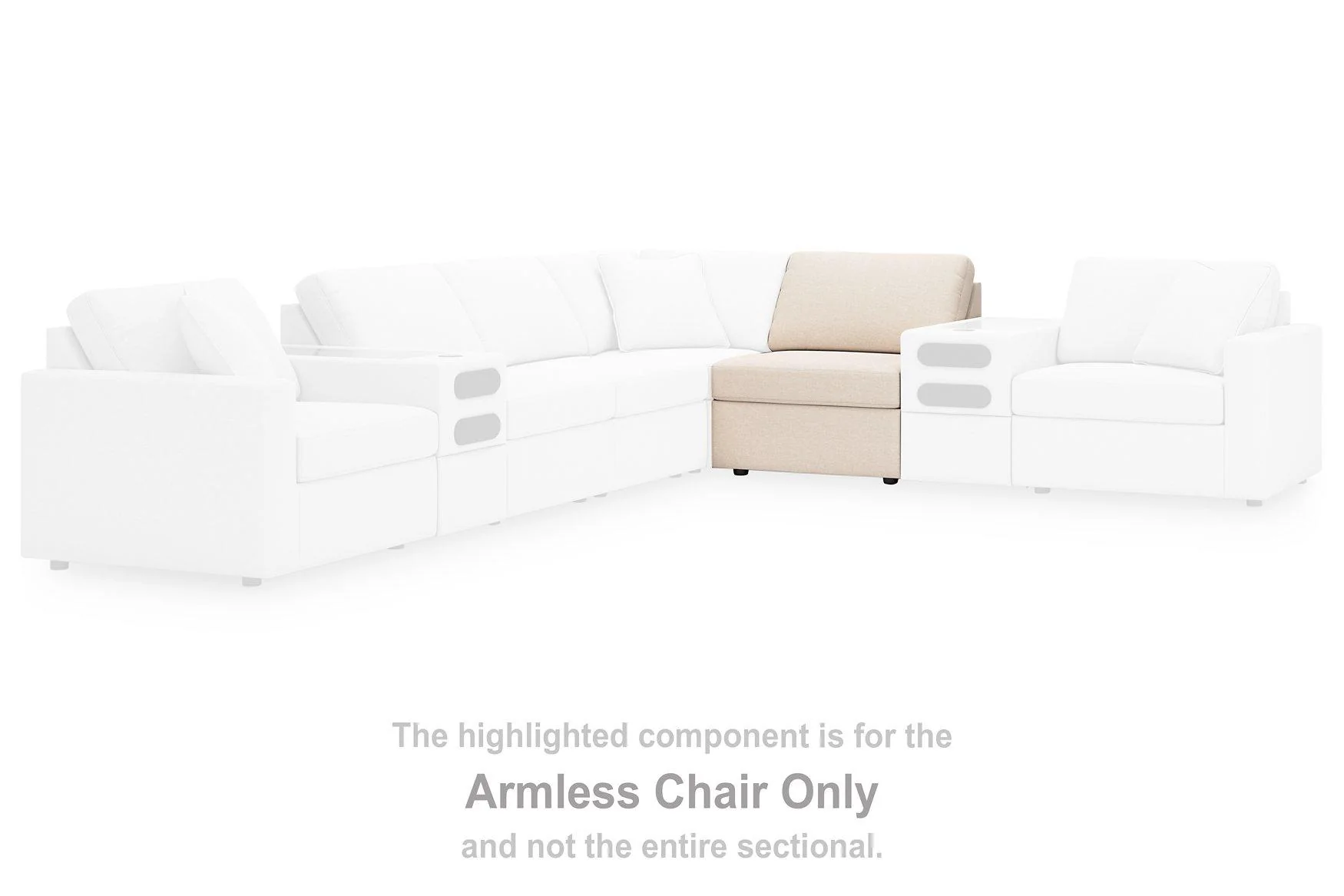 Modmax Double Chaise with Audio Consoles - Image 17