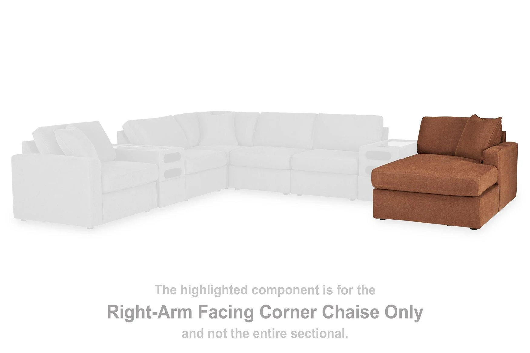 Modmax Double Chaise with Audio Consoles - Image 53