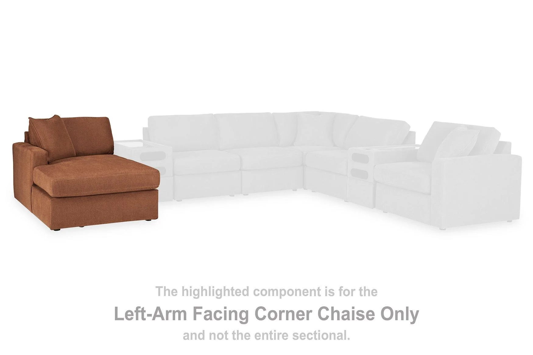 Modmax Sectional with Audio System and Chaise - Image 31