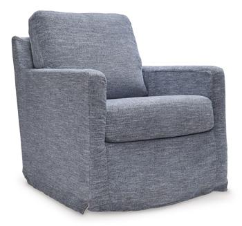 Nenana Next-Gen Nuvella Swivel Glider Accent Chair - Image 10