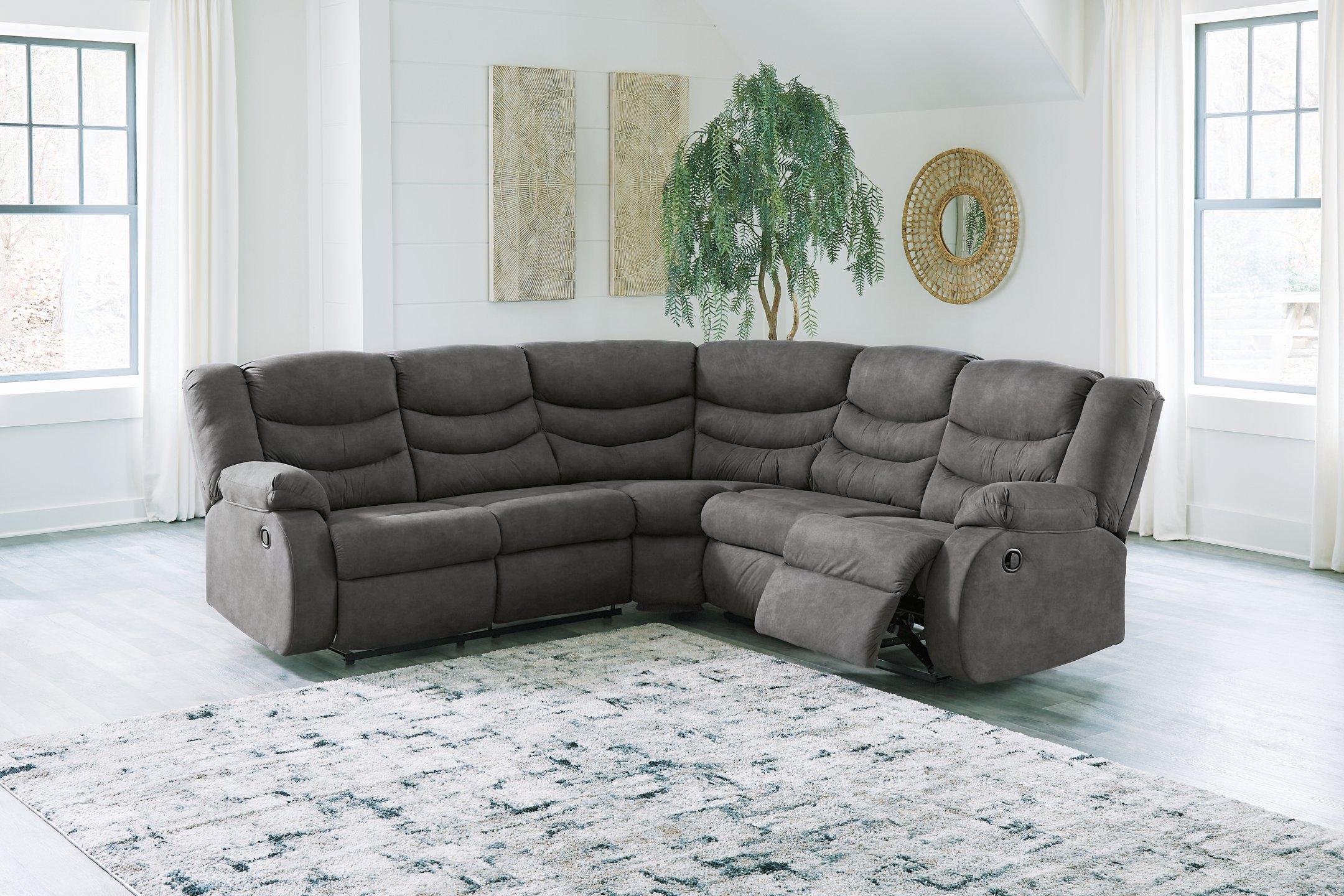 Partymate 2-Piece Reclining Sectional - Image 2