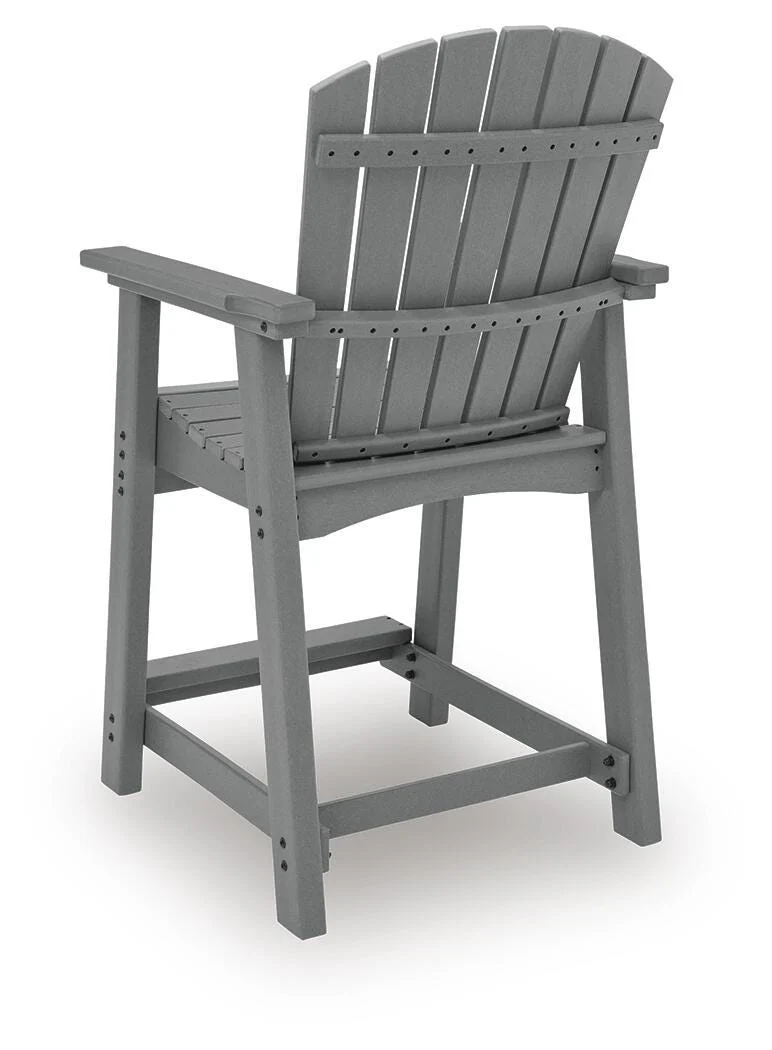 Sanctuary Beach Outdoor Counter Height Bar Stool (Set of 2) - Image 7