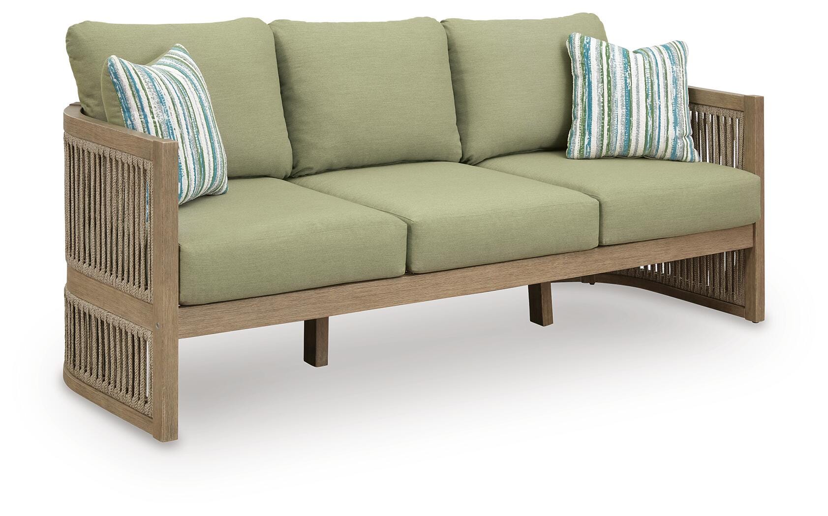 Serena Shores Outdoor Sofa with Cushion - Image 5