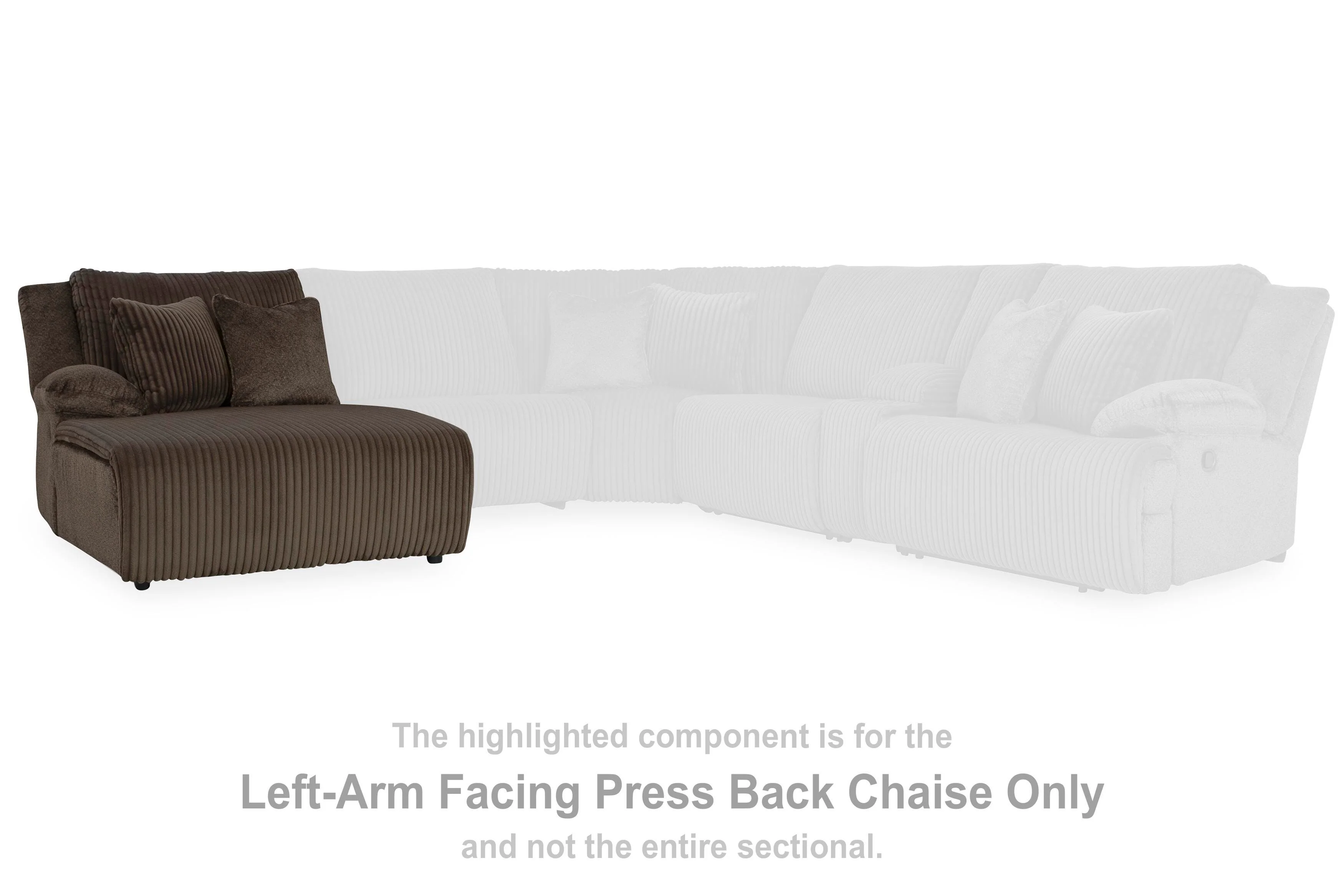 Top Tier Reclining Sectional with Chaise - Image 100