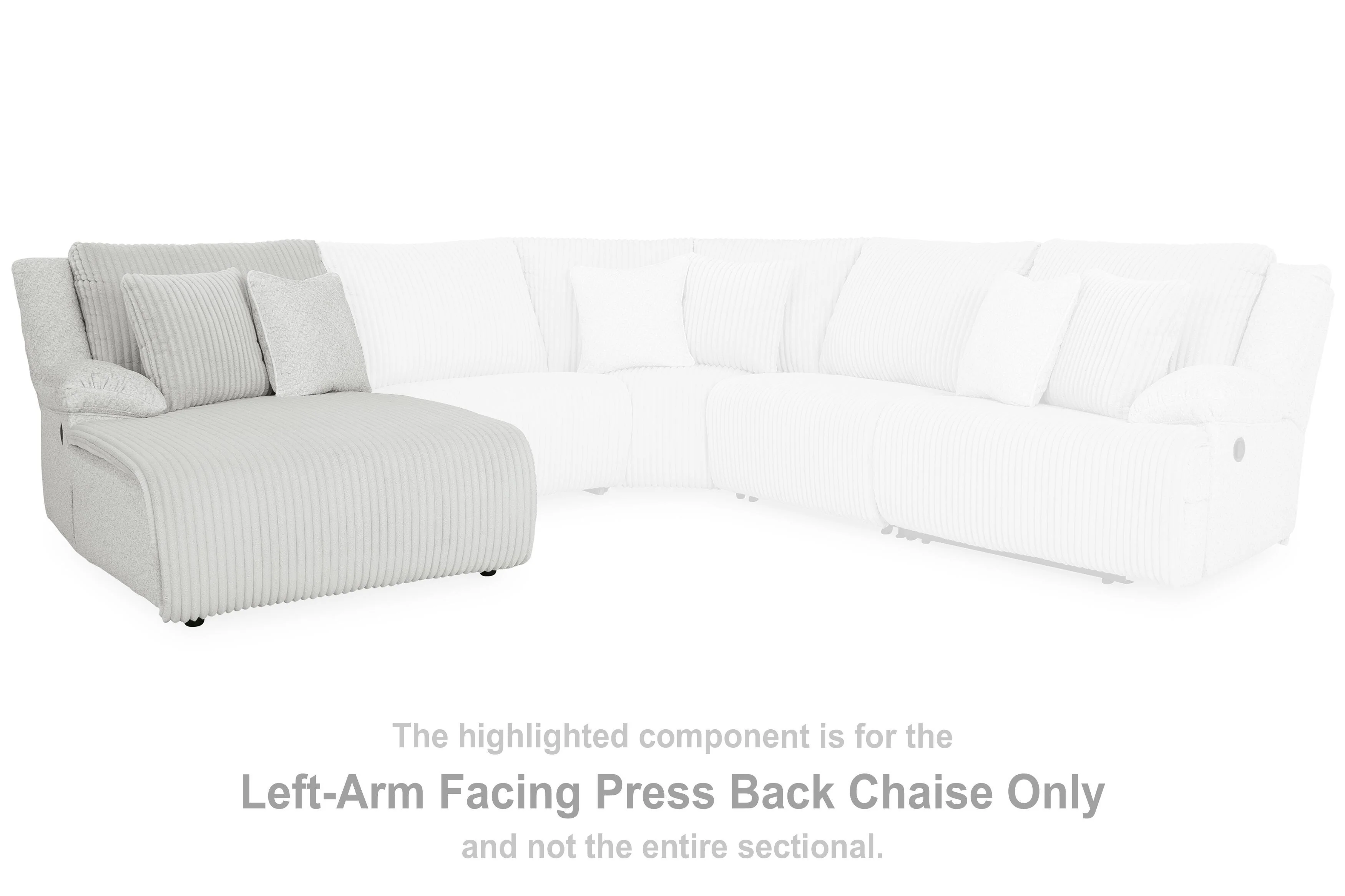 Top Tier Reclining Sectional with Chaise - Image 178