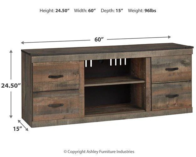 Trinell 60" TV Stand - Image 6