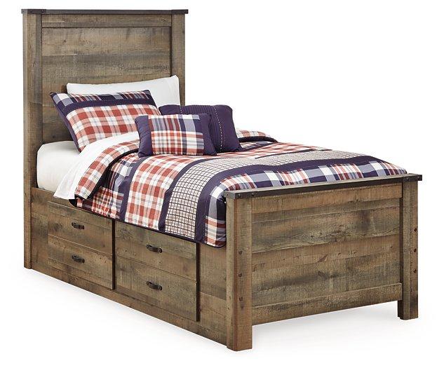 Trinell Youth Bed with 2 Storage Drawers