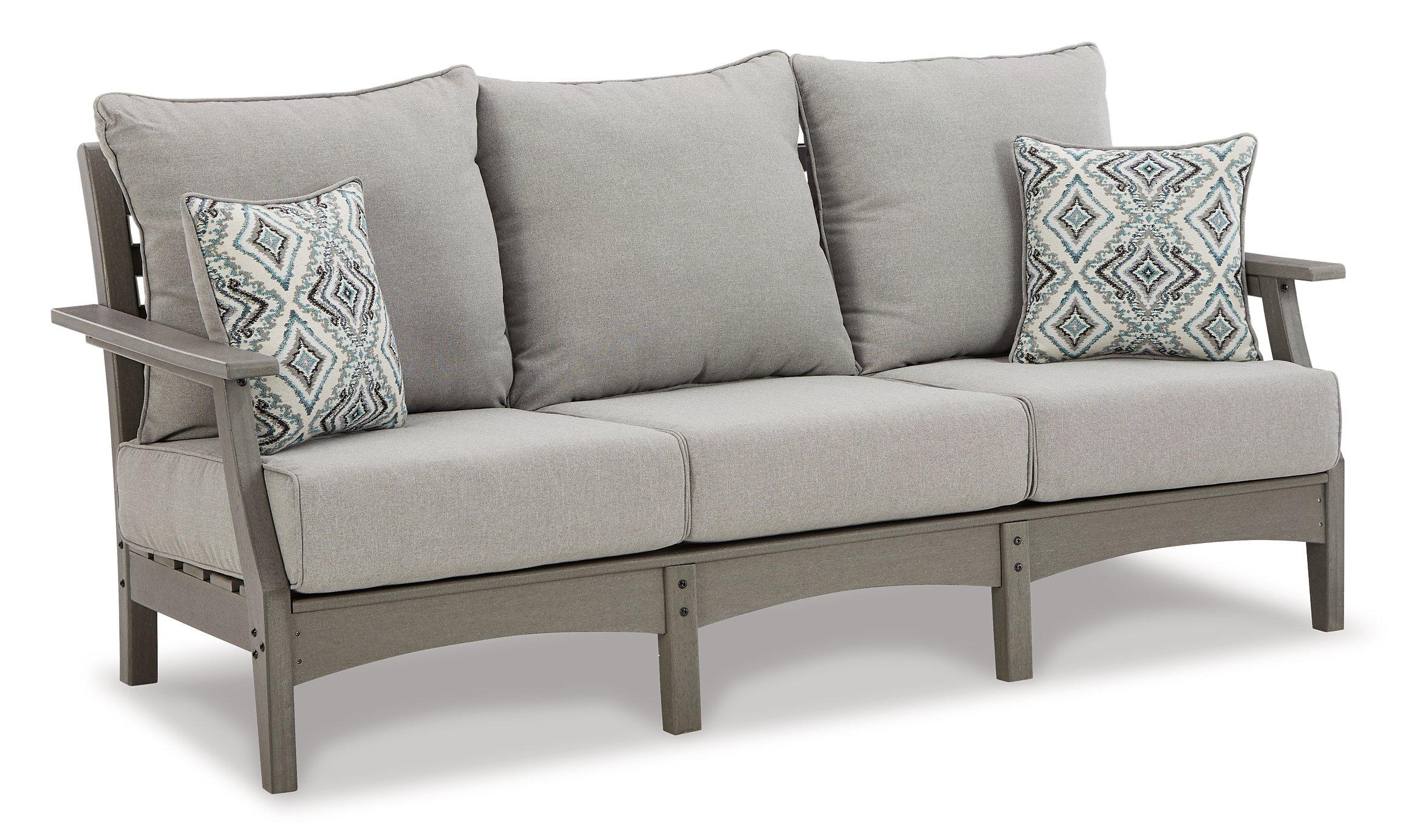 Visola Outdoor Sofa and Loveseat with Coffee Table - Image 2